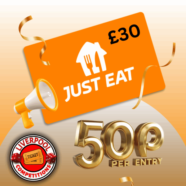 £30 JUST EAT VOUCHER